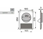 Площадка торцевая с решеткой Д130