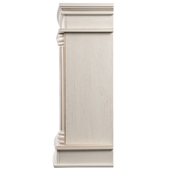 Каминокомплект: Очаг Electrolux EFP/P-4220LS, портал Olympia 42/40/36, сл. кость с зол. патиной — (2)