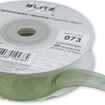 Лента капроновая "BLITZ", 38мм, цв.073 т.оливк.