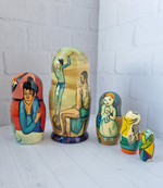 Матрёшка 5м 18см "Пикассо"