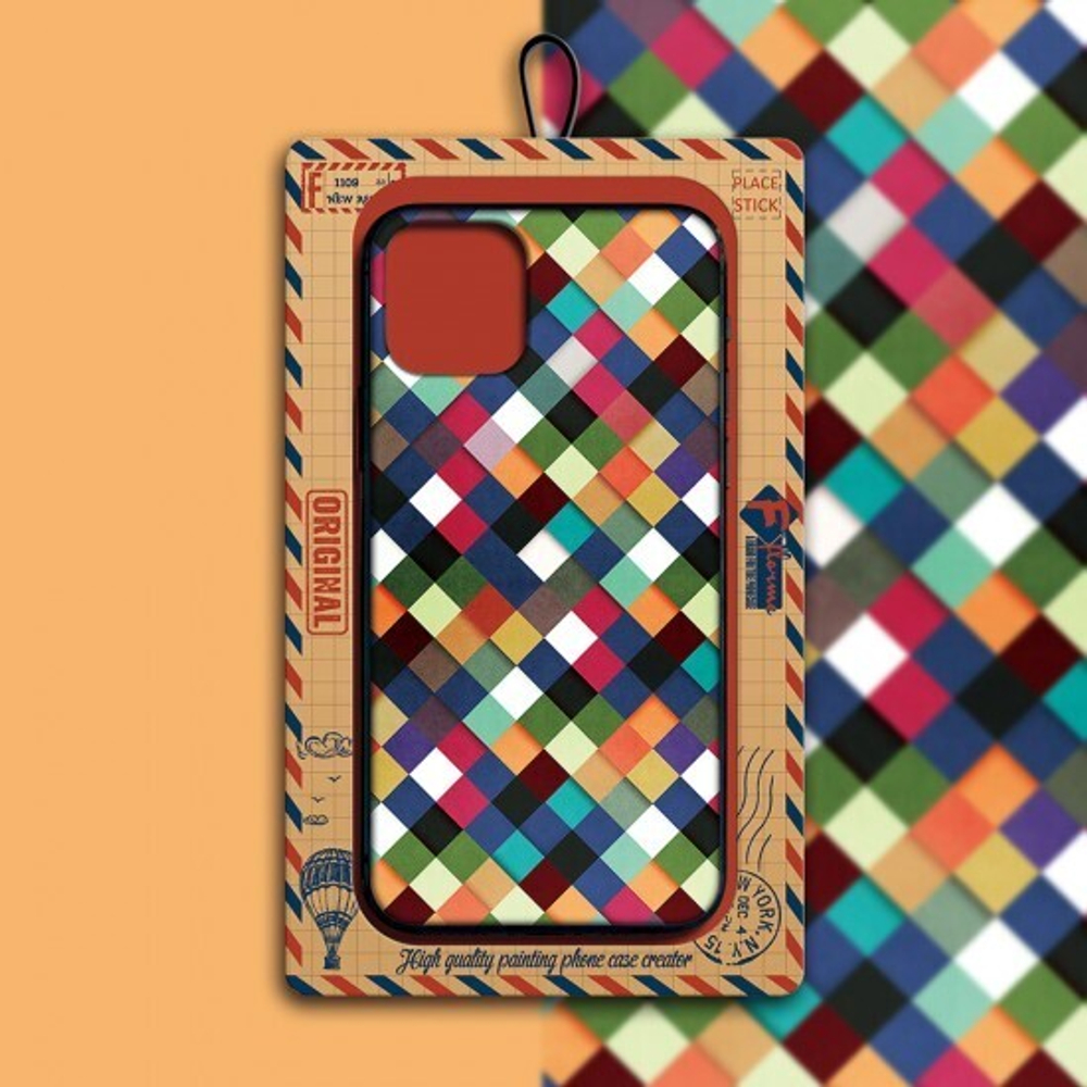 Чехол ТПУ Florme Геометрия для iPhone 12 Pro, 011757