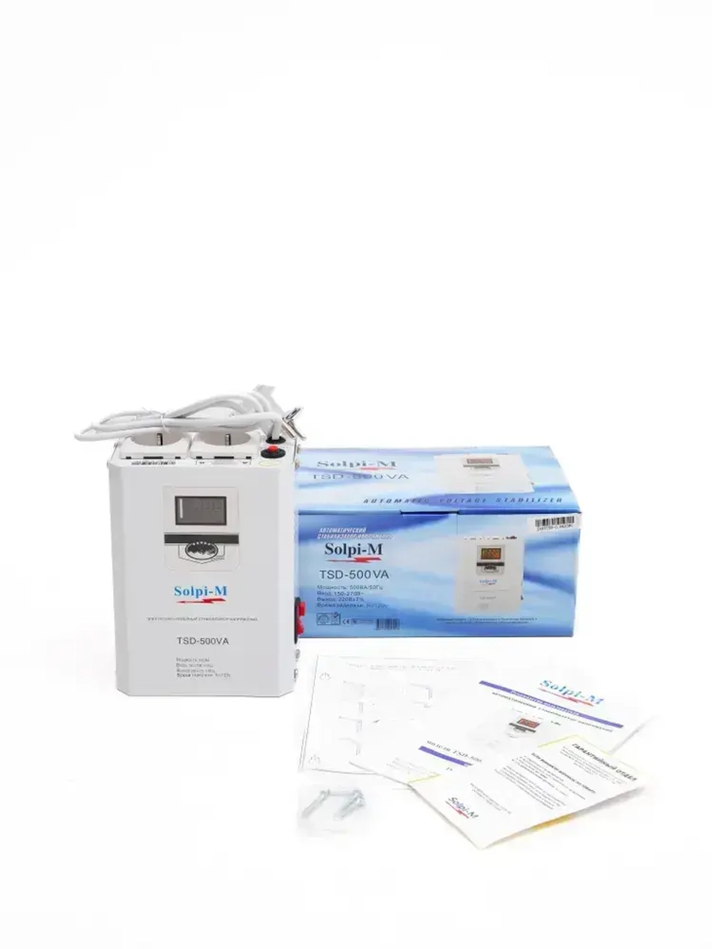 Solpi-M Стабилизатор напряжения, 500 В·А, Однофазная сеть