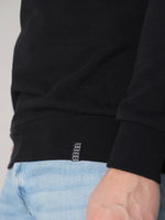 Мужской свитшот черный водочки принеси Город Горький