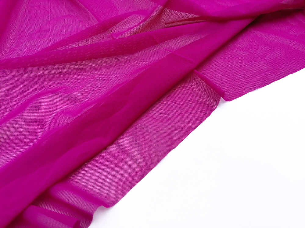 Эластичная сетка, премиум-класс, фуксия, 80 г/м2, Lauma (Арт: ES-1678)