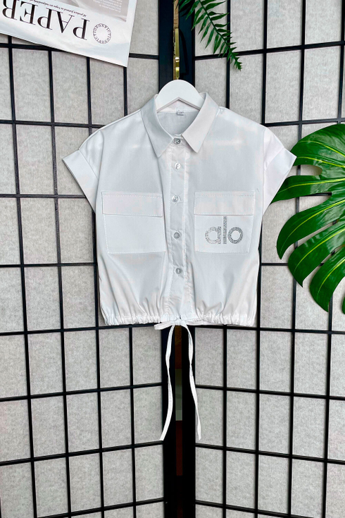 Рубашка для девочек к.р.