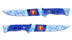 Эксклюзивный стальной нож с символикой СССР