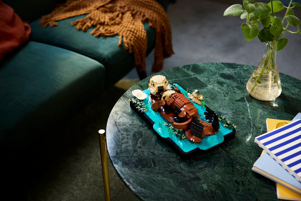 Конструктор LEGO Ideas 21366 Floating Sea Otters