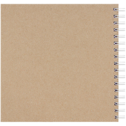 Скетчбук 60л., 150*150 MESHU "Funny banny", на гребне, soft-touch, 120г/м2