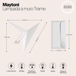 Настенный светильник (бра) Technical C808WL-L3W