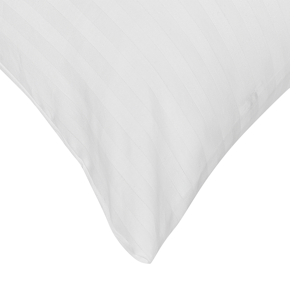 Набор наволочек из страйп-сатина из коллекции essential, 50х70 см