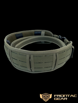 Пояс тактический Frontac Gear Laser-Cut Style Slim Belt (FG-BT-B002-RG). Олива
