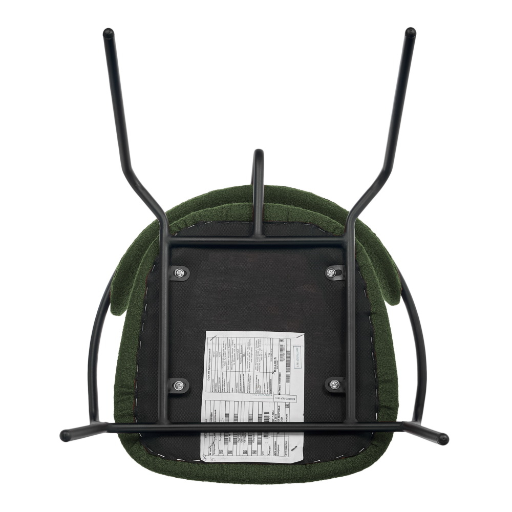 Комплект из 2-х стульев Ant букле зелёный