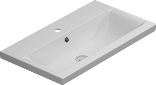 РАКОВИНА КЕРАМ 75 СМ ВСТР. БЕЛЫЙ ГЛЯНЕЦ GEM