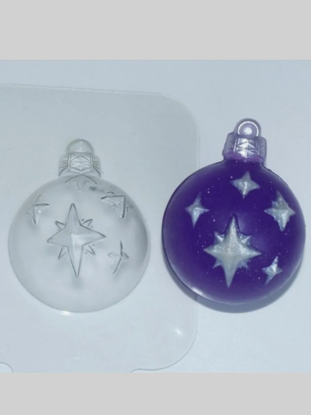 Форма пластиковая Шар/звезды