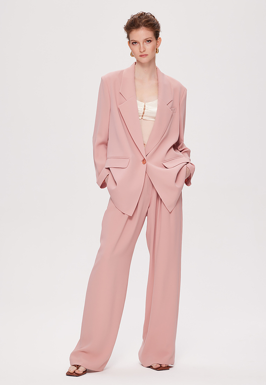 Брюки палаццо из креп шёлка