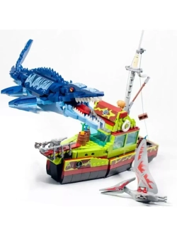 Конструктор Побег из пасти мозазавра 888 деталей FC3724