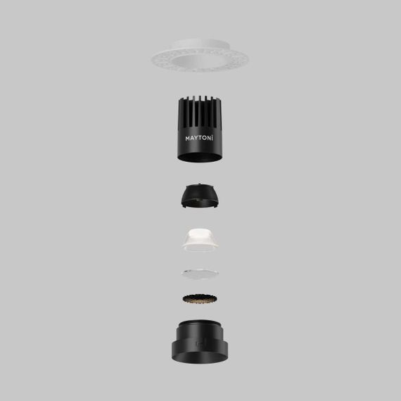 Стекло для пылевлагозащиты IP 44 для светильников серии Омут / Dip 10Вт Maytoni Technical Downlight Dip Glass001-D35