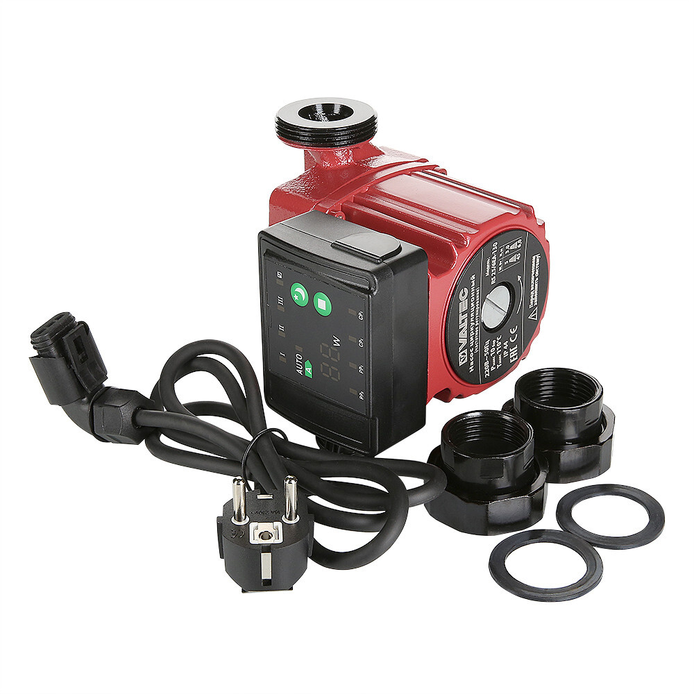 Насос циркуляционный Valtec VRS 256ЕА.18 (1х220В; 45Вт), с гайками