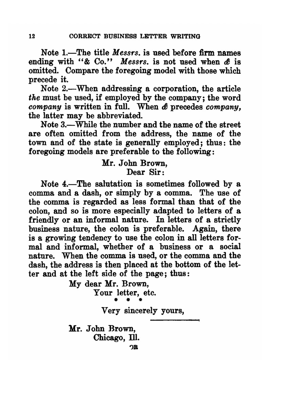 Correct business letter writing and business English | Josephine Turck Baker