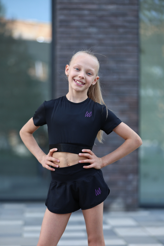 Шорты закругленный крой