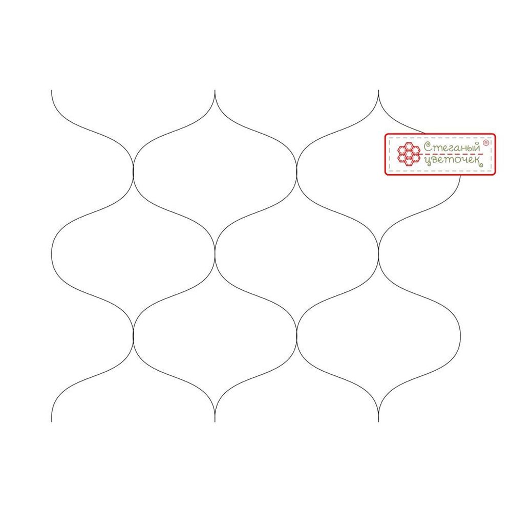 Линейка для стежки №9, 3 мм (aрт. Y09)