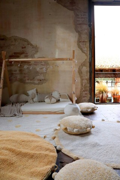 Подушка Lorena Canals Floor Cushion Bubbly Honey (Ø48 см)