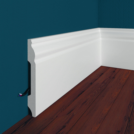 Напольный плинтус из дюрополимера Перфект Плюс P15