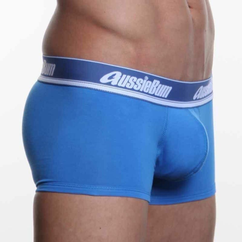 Мужские трусы хипсы синие Aussiebum AB00393