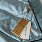 Велюровое покрывало в клетку с наволочками OVL040