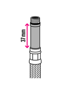 Гибкая подводка для смесителя ТР-сантехника 150 см 79832