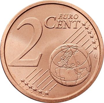 2 евроцента 2012 Италия (2 euro cent)