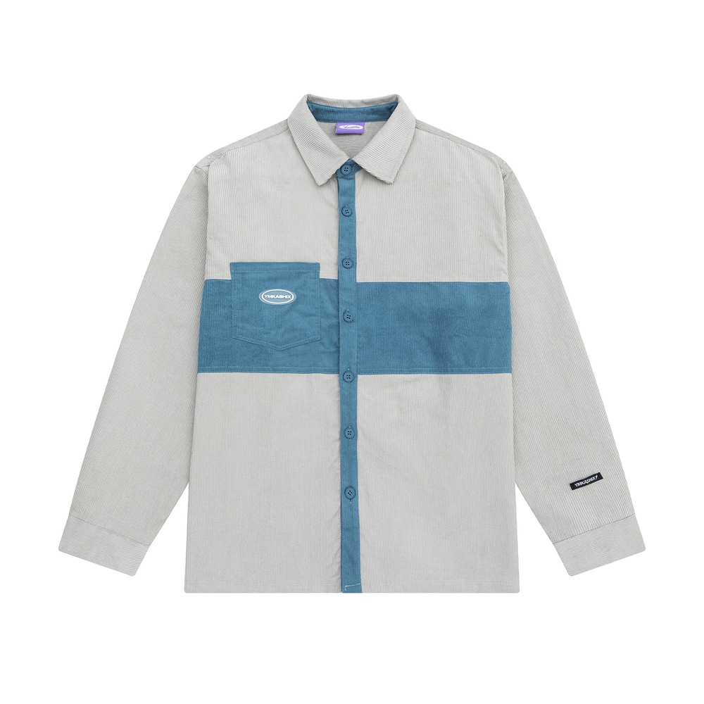 РУБАШКА YMKASHIX VELVET BUTTON