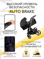 Детская коляска AmaroBaby Tutum 2 в 1 черный