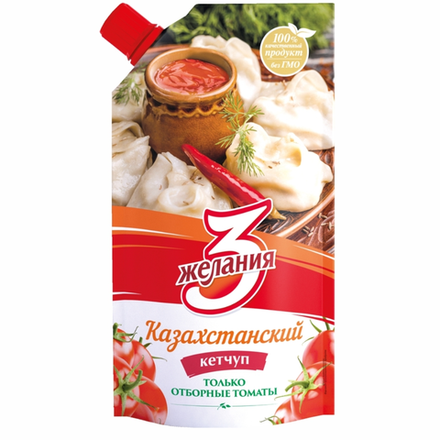Кетчуп 3 желания Казахстанский 450 гр