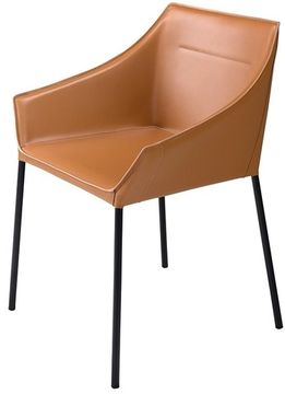 Стул 4144/DC931A коричневый из экокожи Испания 