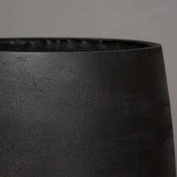 Кашпо Concretika Conus D40 H80 Charcoal