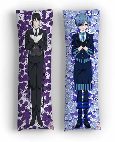 Дакимакура Себастьян Михаэлис и Сиэль Фантомхайв