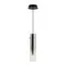5062/5L PENDANT ODL24 383 черный/темн.хром/металл/стекло Подвес LED 5W 3000K SHINY