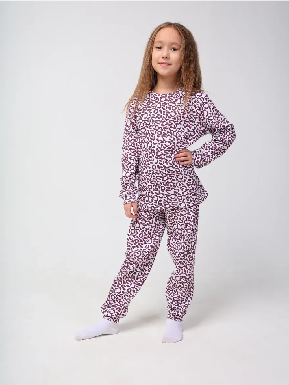 Пижама для девочки со штанами