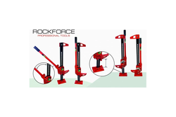 Домкрат RF-TRA8335 реечный 3т 33" (высота подхвата - 155мм, высота подъема - 680мм) ROCKFORCE