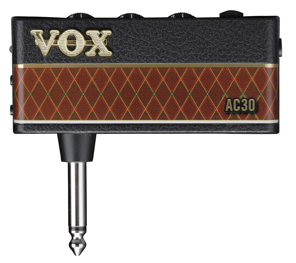 VOX AP3-AC AMPLUG 3 AC-30 моделирующий усилитель для наушников. Эффекты: компрессор, хорус, задержка, реверберация. 9 ритмических рисунков.