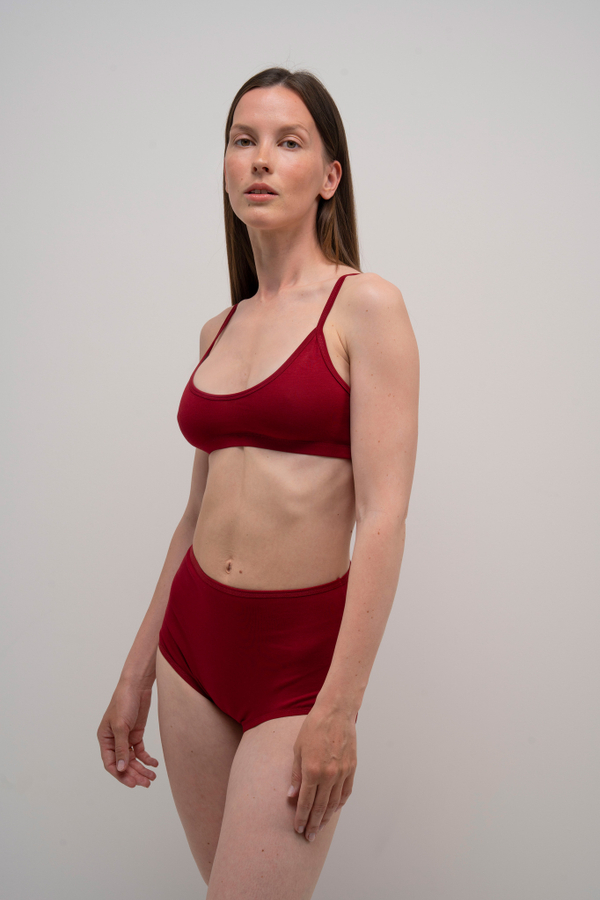 Базовый бралетт на тонких лямках | Последние размеры