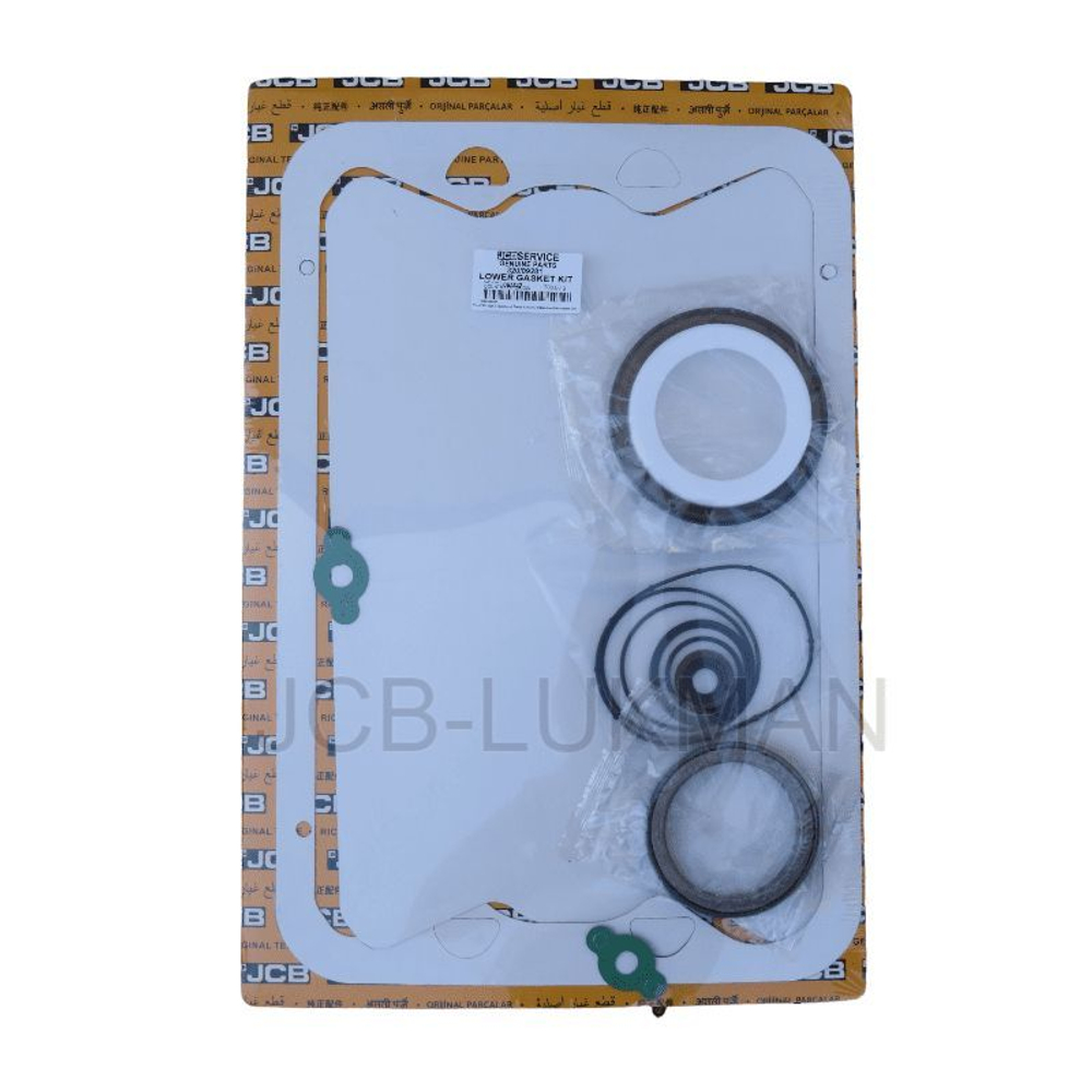Комплект прокладок двигателя JCB нижний 320/09383, 320/09218, 320/09281, 320/09298