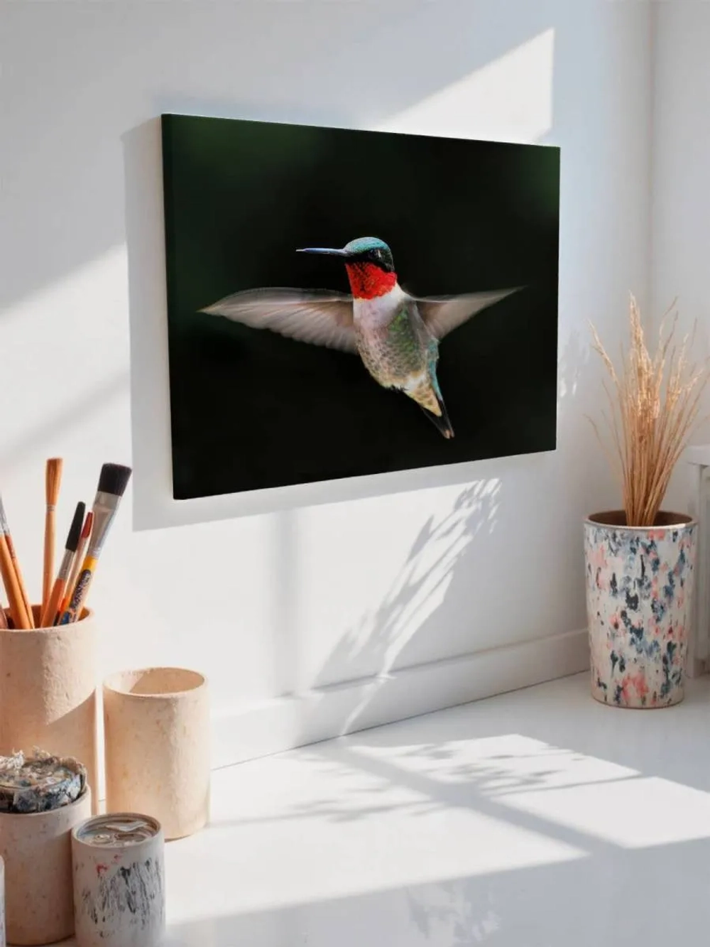 Картина на стену 40 X 50 Колибри