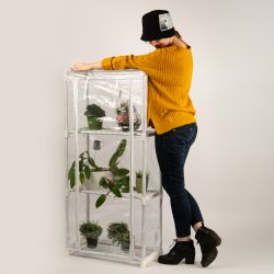 Теплица GREEN APPLE GA-House-3x-frame 3 яруса 1250х590х300 мм