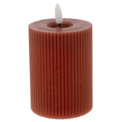 GAEM Изделие декоративное "Свеча" (подсветка, 2xААА н/п), D 7.5 см, L7,5 W7,5 H12 см