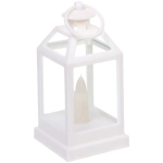 Сувенир с подсветкой «Свеча» 6*12,5 см, Белый (работает от батареек LR44*3)