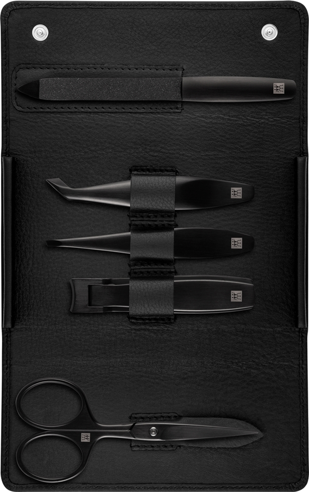 Zwilling Premium Black - маникюрный набор для мужчин, 5 шт.