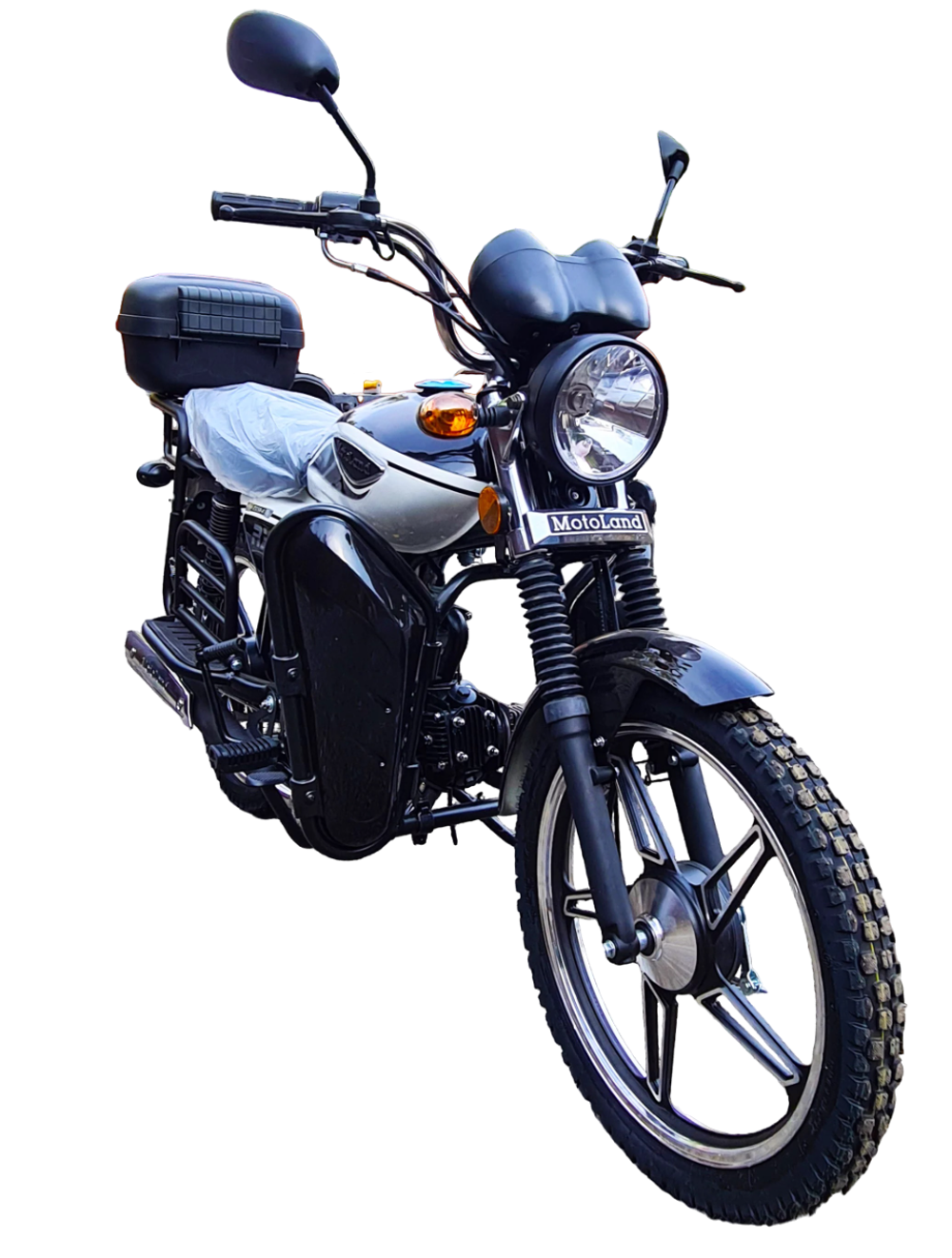 Мопед MotoLand Альфа RX LUX 11 черный