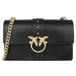 Сумка Pinko Bag Messenger Shoulder Bag Black Gold, 1P21EC-Y5FF-Z99